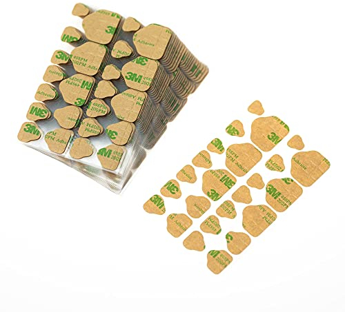 Sun&Beam Nails Adhesive Tabs 25 Sheets for Press On False Nail Gel Glue Double Sided Stickers Waterproof Transparent Strong Sticky (25 Sheets/600 Pcs) (for foot 25 sheets (600 pcs))