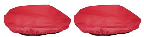 PATIKIL 17 42 cm Doux Diffuseur Lampe Couvercle, 2pcs Tissu Diffuseur Stroboscope Réflecteur Lampe Chaussette pour Clignotant Lumière Plat Photographie Studio, Rouge