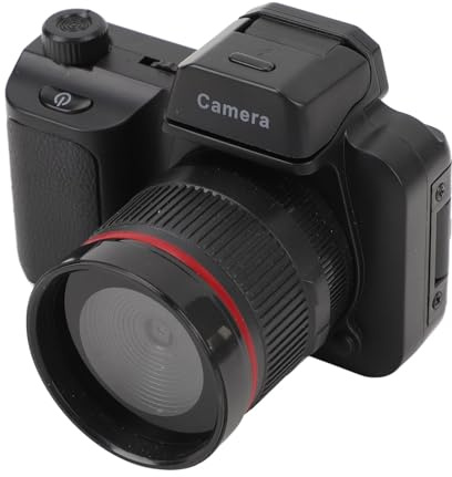 4K-Digitalkamera, HD 4K 50MP 16facher Zoom 2,2-Zoll-Flip-Screen Vlogging-Kamera AF-Automatik-Fokus LED-Aufhelllicht Lächeln einfangen USB wiederaufladbar Kompakte Digitalkamera
