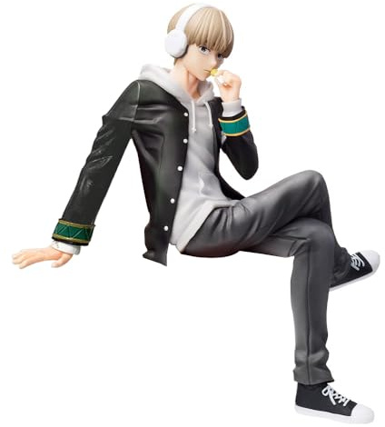 Anjinguang Wind Breaker Figurine Haruka Kaji REN Anime Action Figure Anime Assis Figurine de Collection en PVC Modèle de Dessin animé Statue 15 cm Décoration de Bureau Décoration Cadeau