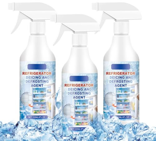 Defrosting Spray for Fridge Freezer, 2024 New Freezer Defrosting Spray, Defrost Spray for Freezer, Easy to Use Deep Freeze & Refrigerator Spray by Cleaning (3)