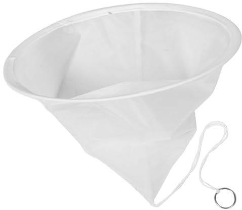 KICHOUSE Nylon Honigsieb Mikron Kegelförmiger Filter mit Feinem Mesh für Reine Honigfilterung Imkerei Werkzeug für Effiziente Bienenzucht und Einfache Honigentnahme