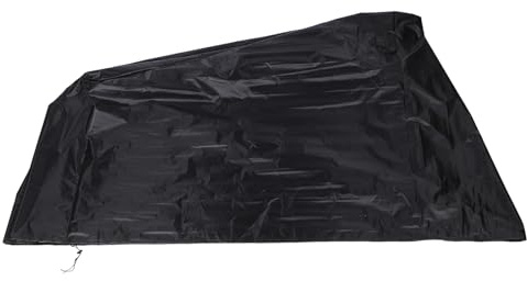 AKOOSY Funda para Soplador de Nieve Exterior 420d Negra 33x58x52 Pulgadas Resistente al Viento Protección UV Antipolvo para Máquina Quitanieves Jardín Patio