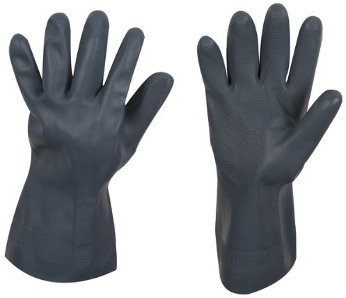 Gummihandschuhe Strong grau öl- und säurebeständig Gr. 9
