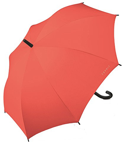 Esprit Damenschirm Long Automatic 51137 living coral
