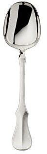 Robbe & Berking Cuillère à Compote/Salade Alt-Kopenhagen, Petite (plaqué Argent Massif 150 g)