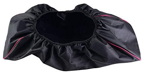 Car Winch Cover, Black Dustproof Winch Cover with Elastic Band, Capacity 8000-17,500 Pounds SUV Trailer, Waterproof Dustproof for SUV, Black