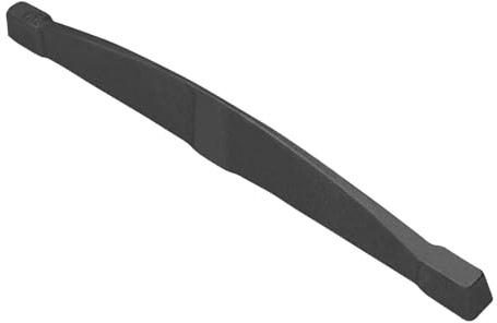 KOTARBAU® Grille de Cheminée en Fonte 370 mm Grille pour Insert poele a Bois cheminee Grille Fonte cheminée