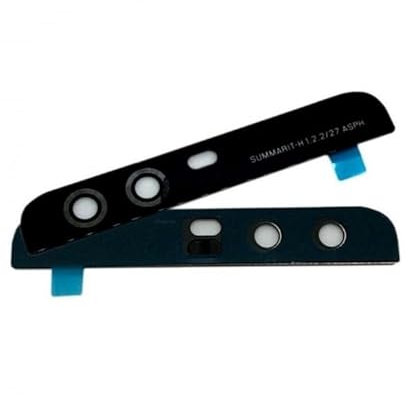 Glaskamera für Huawei P10 Kamera, schwarz, Blitz, Leica Linse