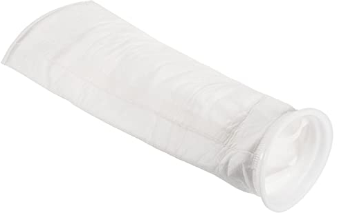 PATIKIL 6 Inch Ring Filter Socks 1 Micron, Mesh Bags Pool Skimmer Basket, White