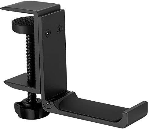 pzihao Support de Casque Pliable, Support Porte Réglable pour Casque, Crochet de Suspension pour Casque Gaming, Casque Bluetooth, Casque Filaire sans Fil, Bureau Organiseur