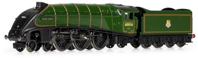 Hornby - TT:120 Modelleisenbahn TT3008M BR Klasse A4 4-6-2 60016 „Silver King“ – Lokomotiven der 4. Ära