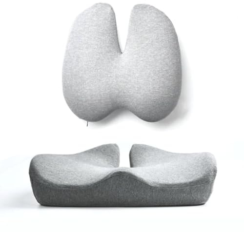 ORTHOBACK® Orthopädisches Comfort-Set: Sitz- & Rückenkissen