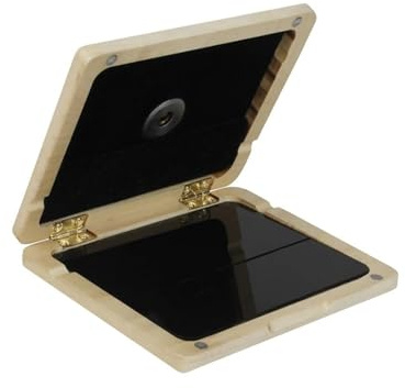 Zubehör Anfänger Saxophone Tragbare Saxophon-Reed-Box, Reed-Schutzhülle, Integriertes Hygrometer, Holzblas-Musikinstrumenten-Zubehör (Color : 02)