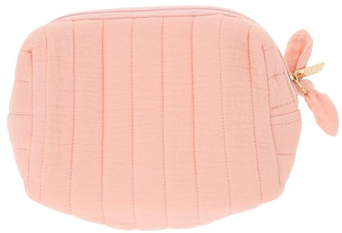 PARSA Beauty Kulturtasche (Musselin) – Kulturbeutel Damen und Herren zur Aufbewahrung von Kosmetikartikeln