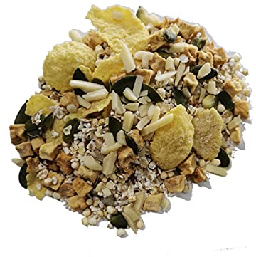 BIO BUCHWEIZEN MÜSLI Apfel Nuss I Glutenfrei I ohne Zuckerzusatz (enthält von Natur aus Zucker) I Amaranth & Quinoa I I Mandeln I Buchweizen I 1000g