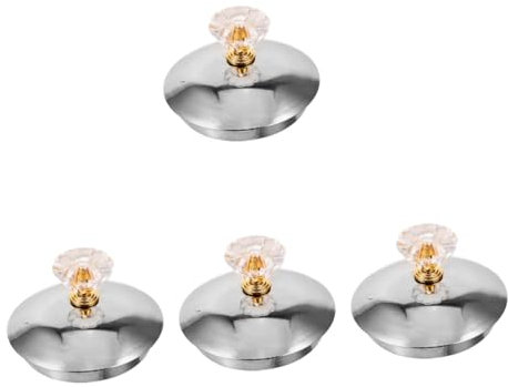 Garneck 4 Pz Accessori Per Bollitore Acqua Calda Coperchio Universale Per Bollitore Elettrico Coperchio Per Scaldare Il Bollitore Coperchio Bollitore Elettrico Acciaio Inossidabile
