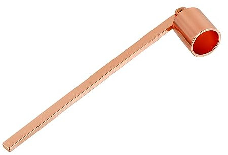 FUNOMOCYA Kerzenlöscher Edelstahl Gerade Haube Praktisches Kerzenzubehör Flammenlöschhilfe Ergonomisch