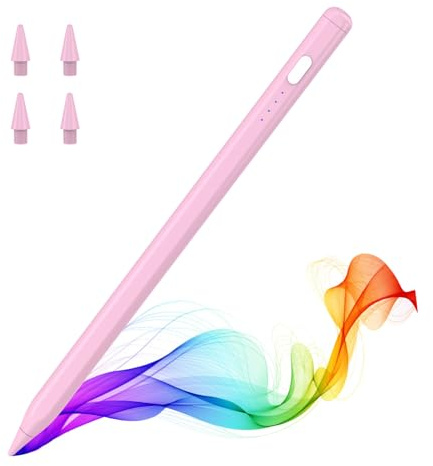 Moko Stift Für iPad (A16) 11./10. Gen, USB-C Schnellladen | Stylus Stift Für Apple iPad 2018-2026 11/10/9/8/7/6/A16,Mini 7-5,Air M4-M2 11/13/5/4/3,Pro 13/12.9/11,Neigung