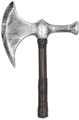 Boland Viking Axe 42cm – Costume Accessory for Warriors, Barbarians and Norse Themed Outfits – Lightweight Fake Battle Axe for Halloween, Fancy Dress and Cosplay