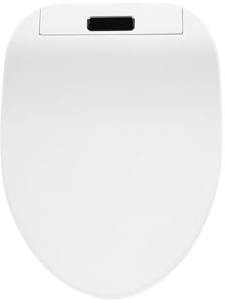 Elektrischer Smart Toilettensitz WC Bidet mit Düse, Elektrischer Dusch WC Sitz mit Dusch Funktion, Warmlufttrocknung, Einstellbarem Temperatur und Wasserdruck, Nachtlicht