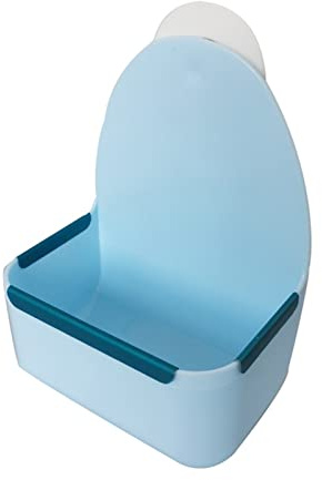 Rudiaoa Comedero para Conejos Conejitos Cobayas Heno De Seguro Alimentos Fácil De Arreglar Jaula 4 7x2 9x6 7 Pulgadas Cuenco Jaula Comida Cobayas