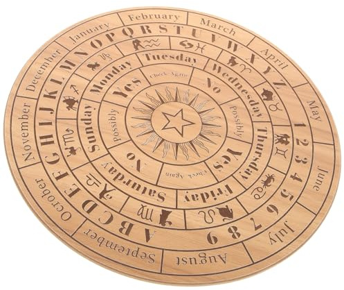 PHENOFICE Hexen und Wicca Zaubertafel mit Geheimnisvoller Atmosphäre Angenehmem Griff und Dekorativem Design für Esszimmer und Schlafzimmer