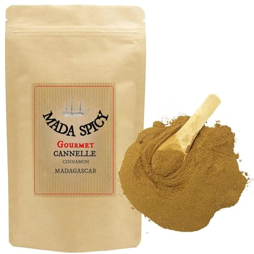 Cannelle poudre de Ceylan 1000gr. Origine Madagascar. Sachet refermable. Agriculture durable
