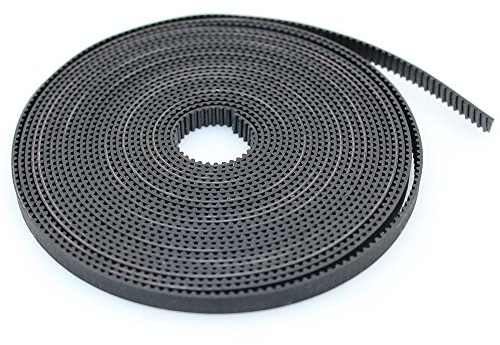 ARCELI 5m GT2-6mm Cinghia dentata aperta 6mm GT2 2GT Cinghia per stampante 3D (5M GT2 Belt)