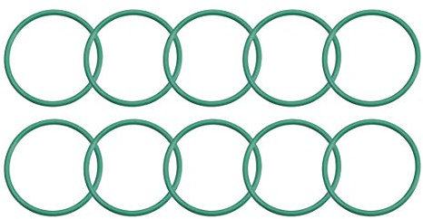 sourcing map 10 Stück O Ring 29mmx32mmx1.5mm FKM Dichtungsringe O-Ringe Fluor Gummi Öl Säure Unterlegscheiben für Industerie Maschinen Auto Reparatur Wärmebeständigkeit