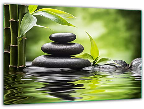 TMK ArtDeko – Schneidebrett Glas – Glasschneidebrett für die Küche 30x22 cm – Robust, Hygienisch & Rutschfest – Glas Schneidebrett – Zusätzliche Arbeitsfläche – Vielseitige Nutzung