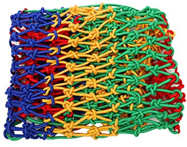 AWSAD Treppenabsturzsicherungsnetz Verschleißfest Kindersicherheitsnetz Kletter- Vergnügungsausrüstung Kindergarten Isolationsschutznetz Color : 8cm mesh, Size : 1x4m(3.3x13.1ft)