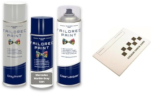 For 2000-Present Marble Gray 7201 Quality Aerosol Spray Paint (Aerosol Spray Paint, Lacquer + Primer)