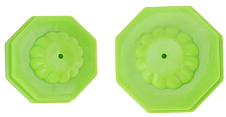 Capucha selladora, 2 unidades, sellador al vacío universal para botellas de vidrio de boca ancha regular (color: verde)