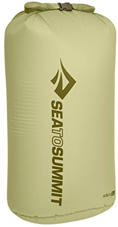 Sea to Summit Ultra-Sil Dry Bag, Ultralight Waterproof Dry Storage, 35 Liter, Tarragon Green