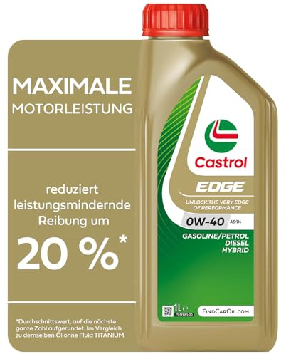 Castrol EDGE 0W-40 A3/B4 Motoröl, 1L