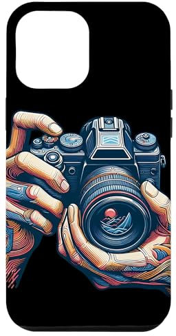 Vintage Analog SLR Camera Art Photographer Film Case for iPhone 13 Pro Max