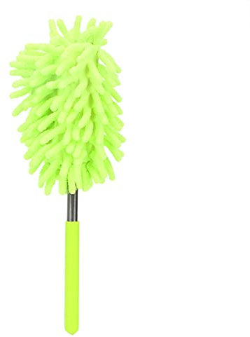 QTANZIQI Reinigungsbürste, Teleskop-Reinigungsbürste, Staubentferner, Heim-Auto-Reiniger für Klimaanlage, Möbel, Fensterläden, Waschwerkzeug, Staubwedel, Scheuerbürsten zum Reinigen (Farbe: Grün)