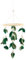 Baby-Bettglocke, Mobile Baby Holz Windspiel Dekor, Baby Bett Deko, 3D Blätter Hölz Kinderzimmer Hängende Bettglocke, Holz Ornament Geschenk Für Baby Mädchen Jungen