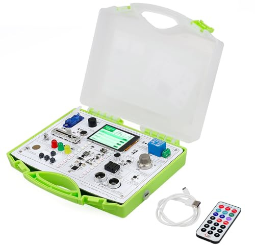 ELECROW All-in-One Kit für Pico 2 RP2350: 17 Sensoren, 21 Lektionen & Online-Tutorials auf Einer Platine
