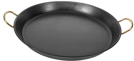 TOPPERFUN Sartén Gruesa de Hierro Fundido Sartén Antiadherente para Panqueques para Tortillas y Huevos Fritos Cocina