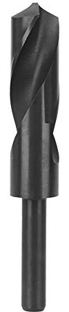 Brocas de acero de alta velocidad 4241, brocas torcidas HSS de vástago recto de 1/2, 25 mm, herramientas de corte de precisión profesionales duraderas para metal, madera,