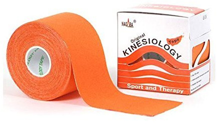 Nasara® Original Kinesiology Tape Sport Tape 2 Rollen in Einer Packung, orange