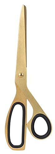 Forbici Dorate semplificate, Forbici Dorate, Bellissimi Colori Unici, Oro e Nero per la Decorazione Domestica