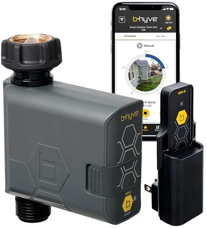 Orbit 90204Z B-hyve Gen 2 Smart Hose Watering Timer with Wi-Fi Hub