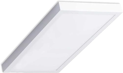 VZLED - Panel LED Superficie para Cocina, Plafón LED Techo 60x30, 30W Blanco Frío 6500ºK (Pack 1)