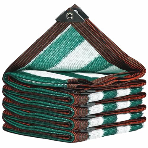 DGSFES Rete Ombreggiante con Occhielli 85% Protezione UV - Telo Ombreggiante Traspirante HDPE 3X4m per Serra, Balcone, Giardino, Pergola
