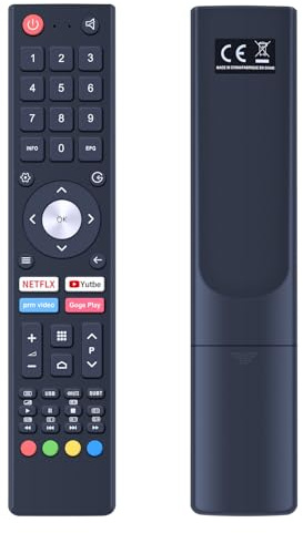 GOUYESHO Nuovo Telecomando di ricambio per Remote control Kunft United OK. LED32HS72A9 LED42HS72A9 LED24HS72A9 LED32HS82A11 ODL32770H-TAB ODL24770H-TAB ODL32950HC-TAB K5417H32H K5418H40F K5416H24H