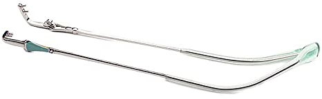 CHUDOU Brillenbügel, Brillenbügel-Ersatz, Brillenbeinteile, Brillenbügel-Reparatur, Brillenzubehör, 1 Paar Brillen-Ersatzbügel, Metall-Brillen-Reparaturteile, Bügel for randlose 2-Loch-Brillen, grün