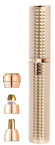 Epilatore per il viso, per la depilazione del viso, per le donne, elettrici sicuri per il viso, rasoio elettrico per sopracciglia, elettrici, rasoio portatile per il viso, tosaerba